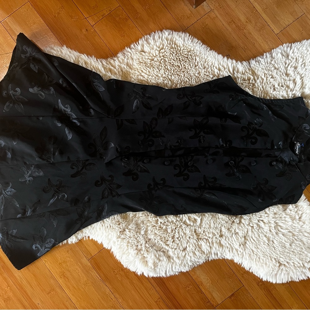Vintage button up dress